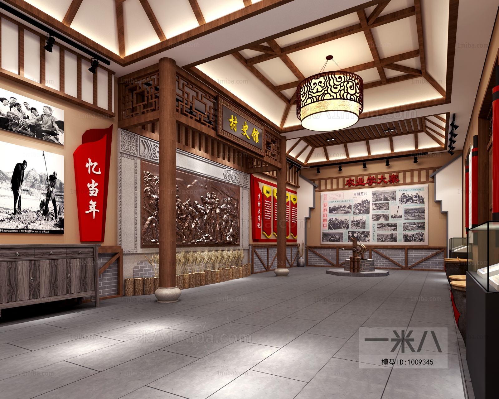 New Chinese Style Exhibition Hall