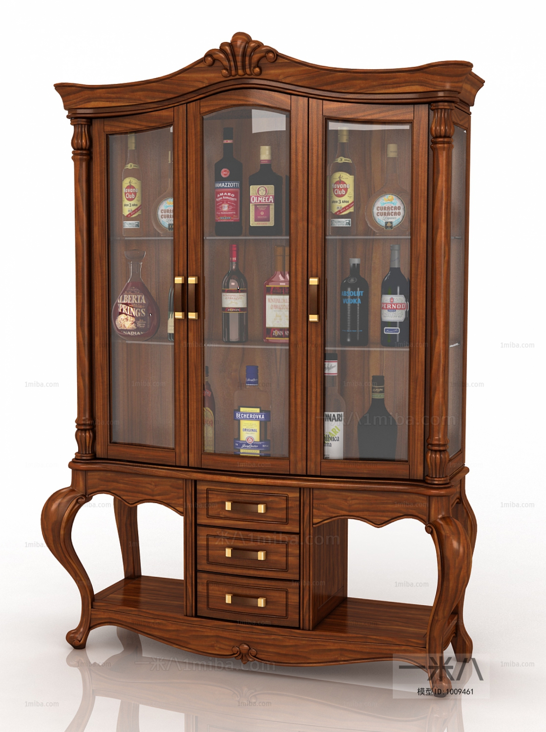 American Style Wine Cabinet