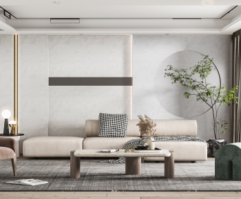 Modern A Living Room-ID:523639929