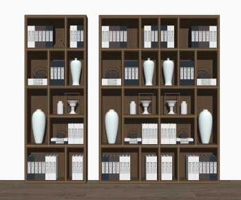 New Chinese Style Bookcase-ID:207822083