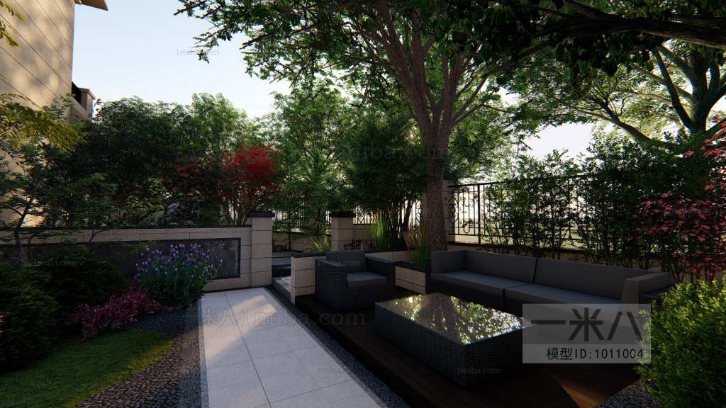 New Chinese Style Courtyard/landscape