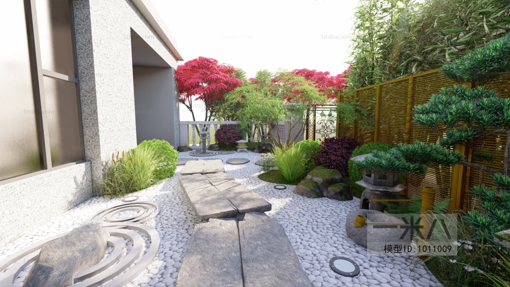 Modern Courtyard/landscape