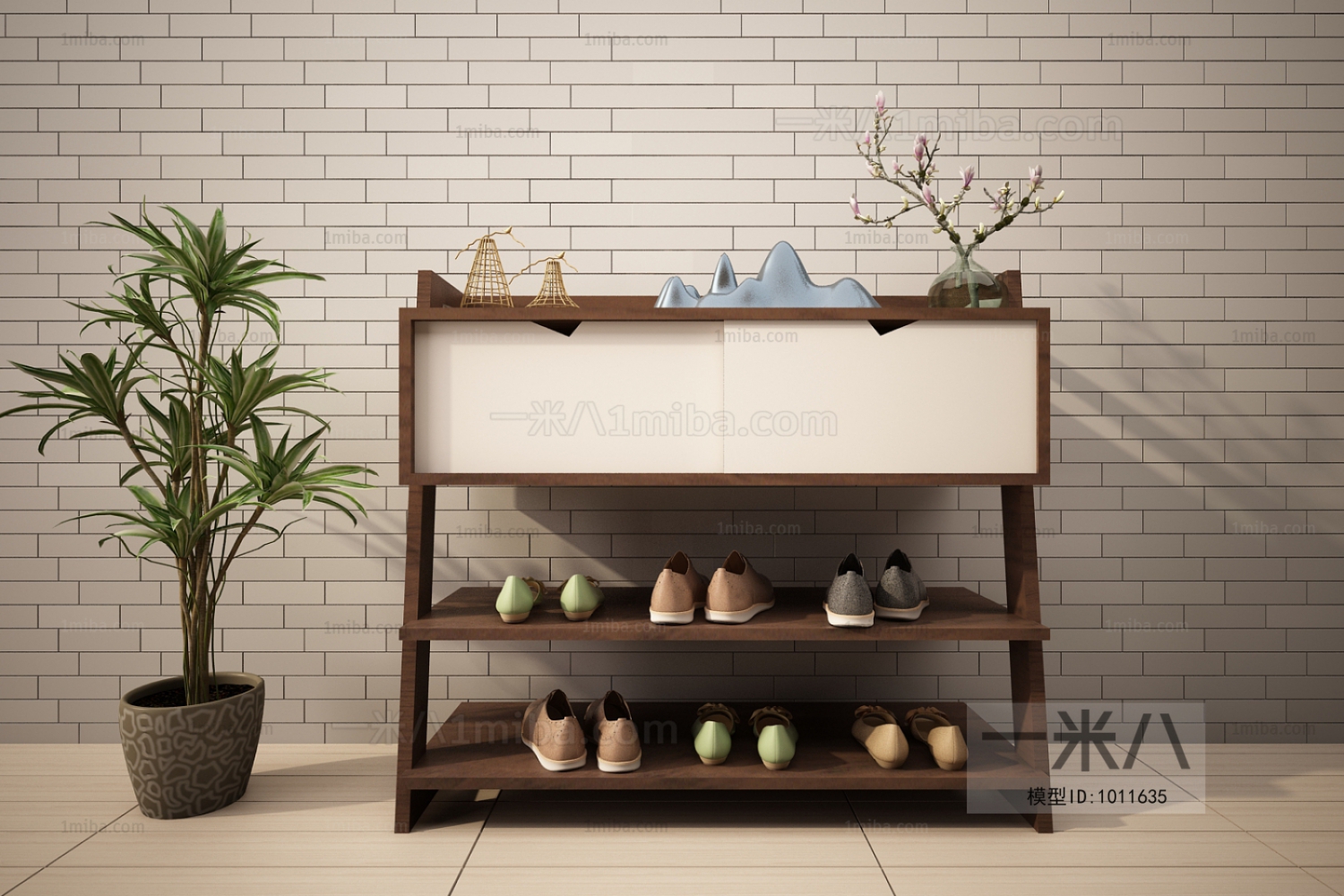 Modern Shoe Cabinet