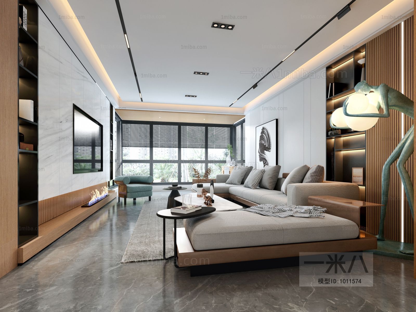 Modern A Living Room