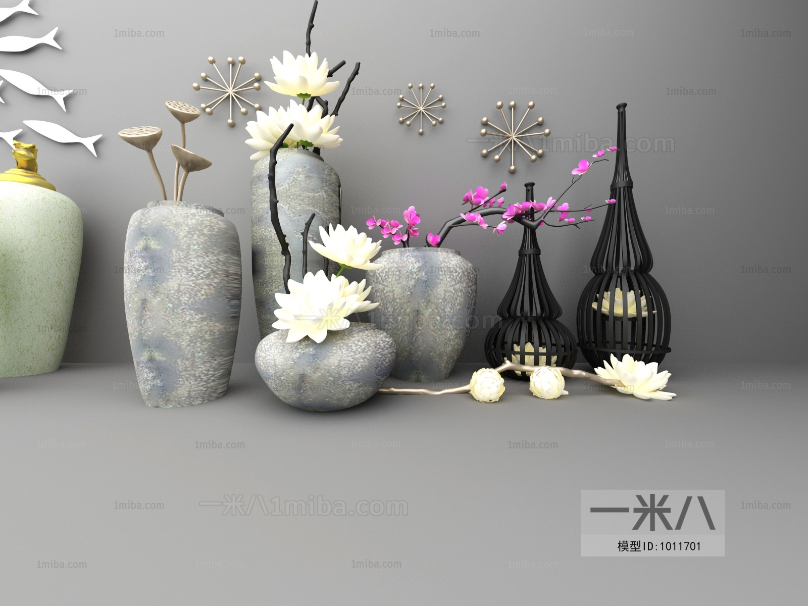 New Chinese Style Decorative Set