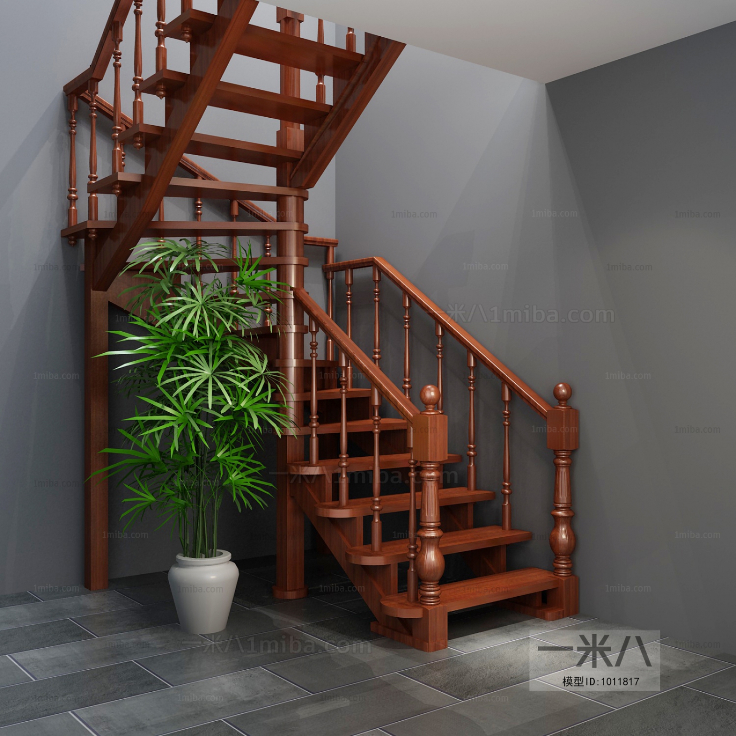 Simple European Style Stair Balustrade/elevator