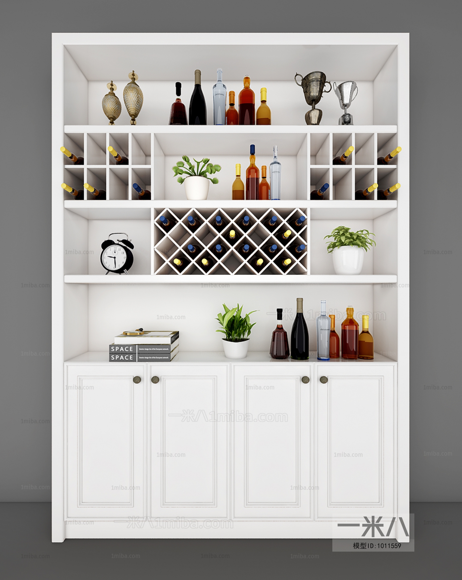 Modern Wine Cabinet