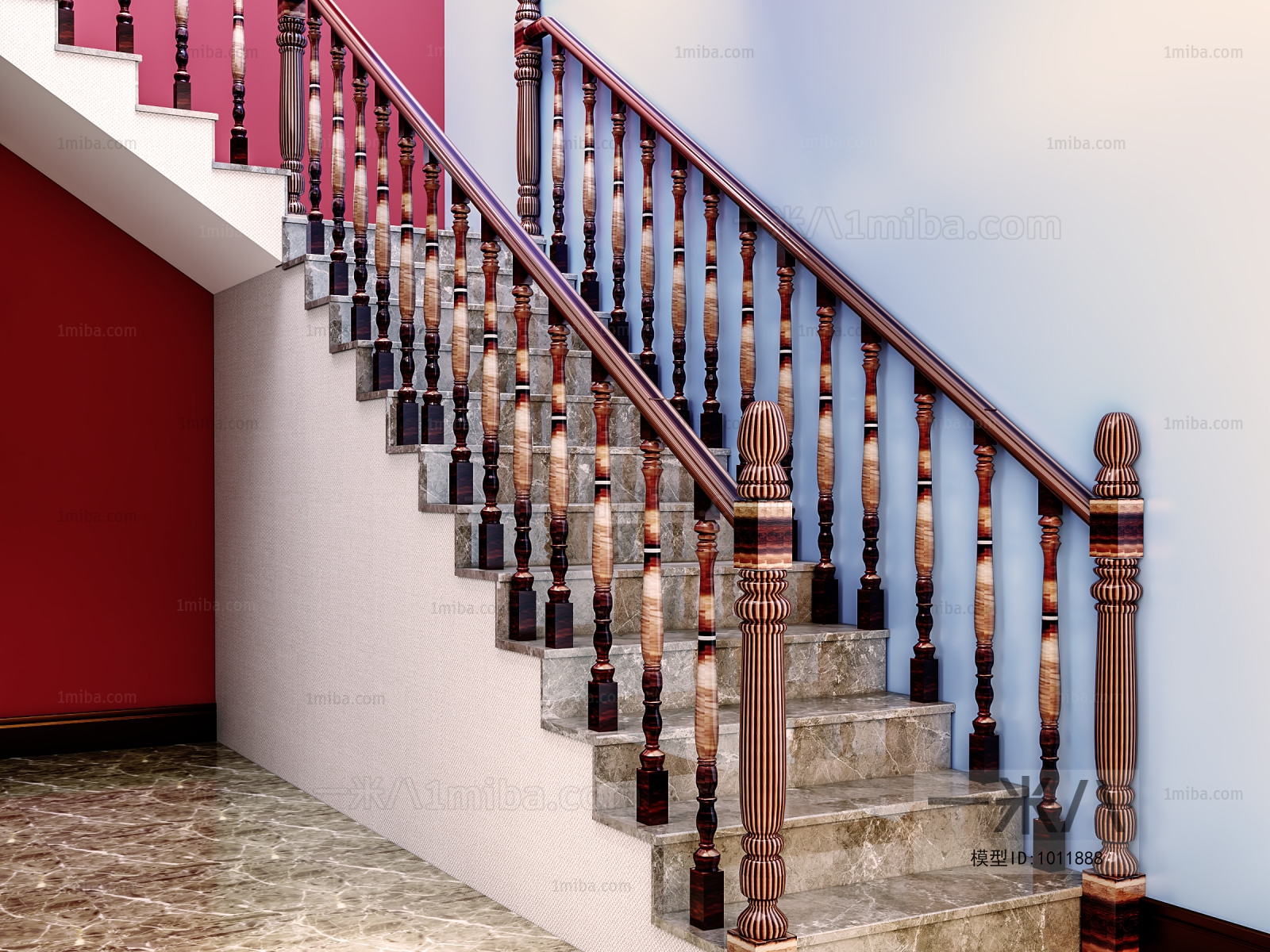 European Style Stair Balustrade/elevator