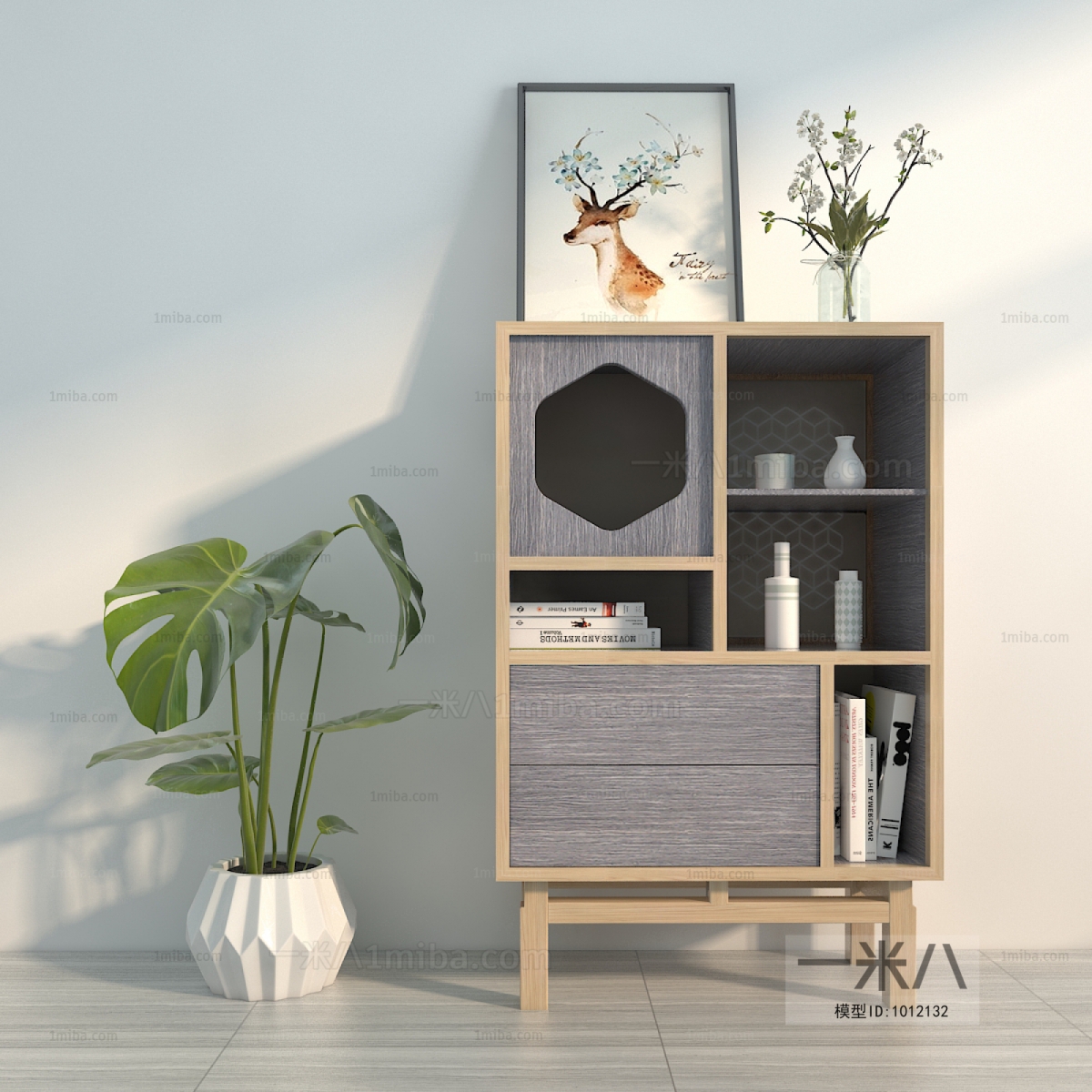 Nordic Style Side Cabinet