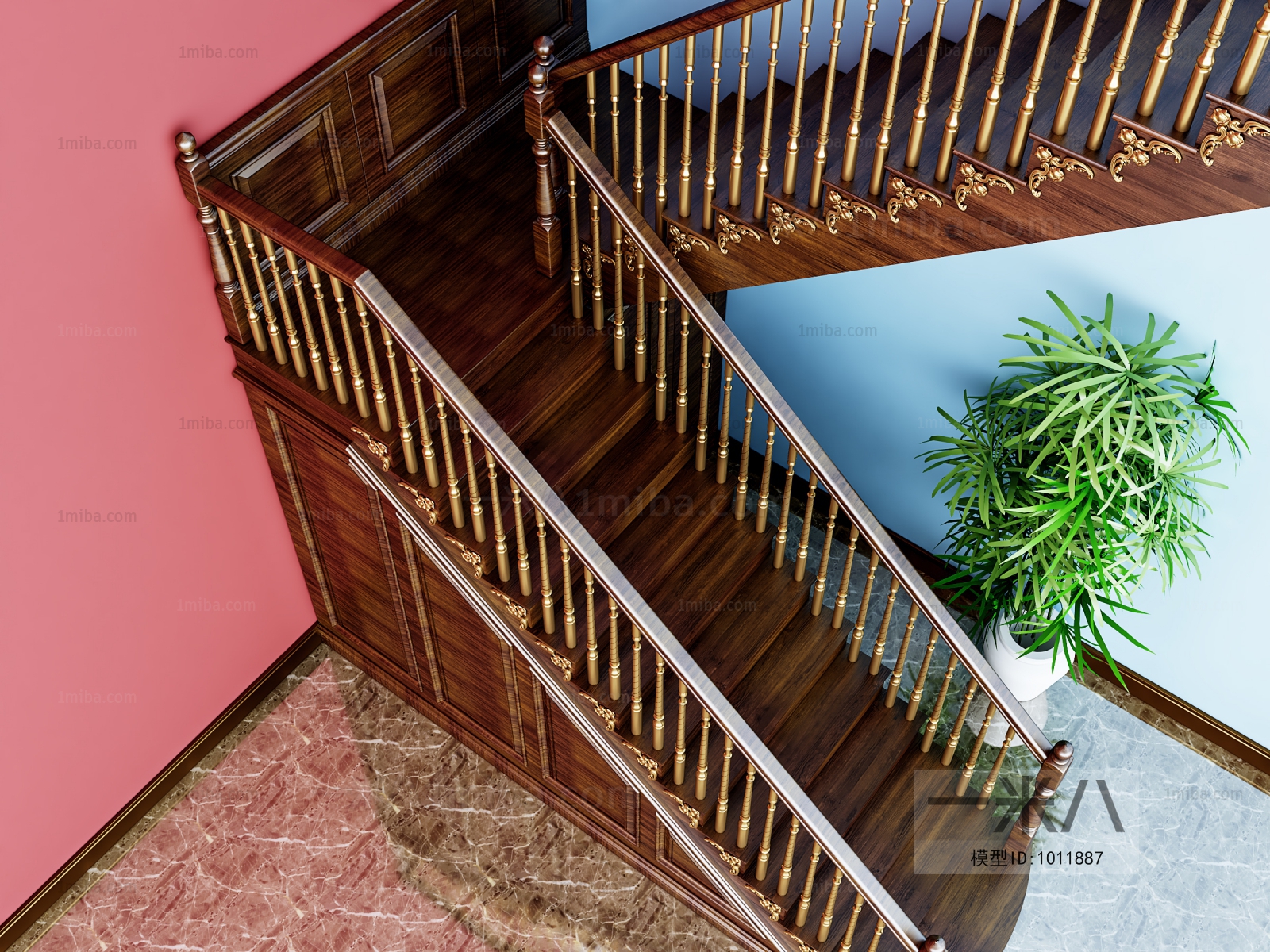 European Style Stair Balustrade/elevator