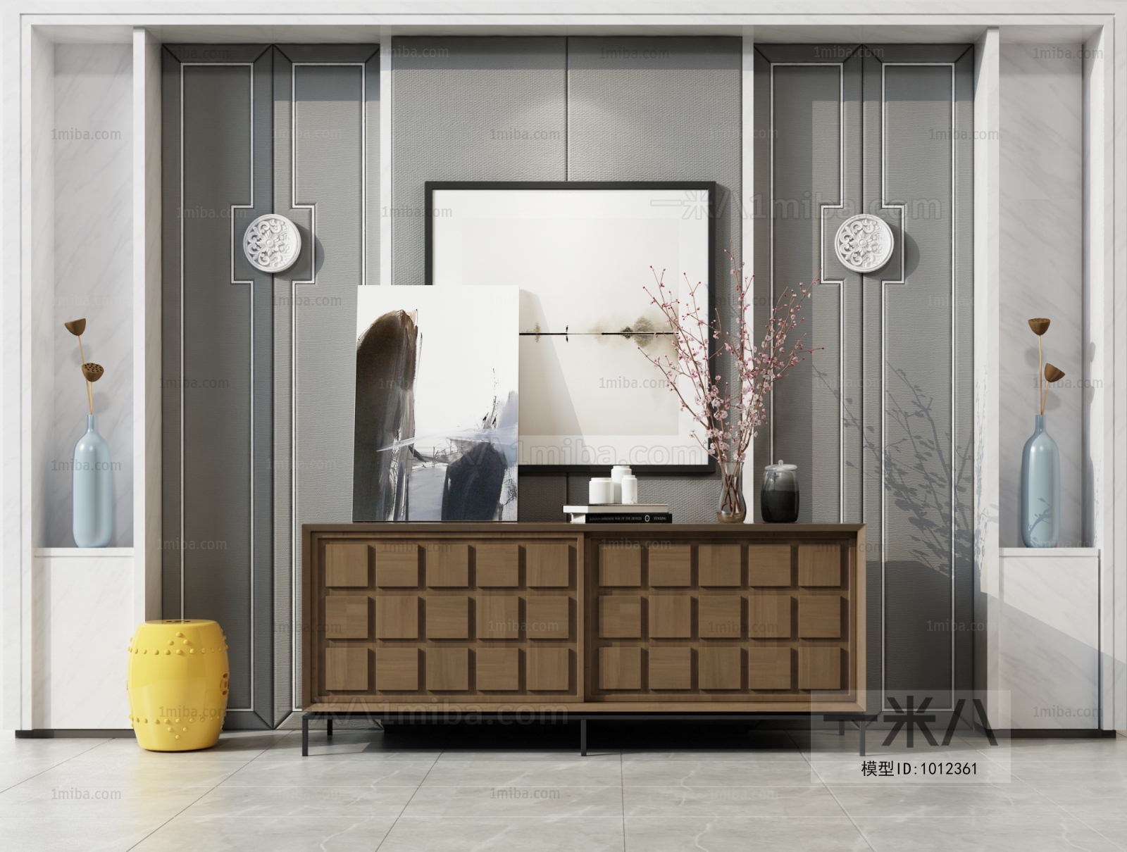 Modern Side Cabinet/Entrance Cabinet