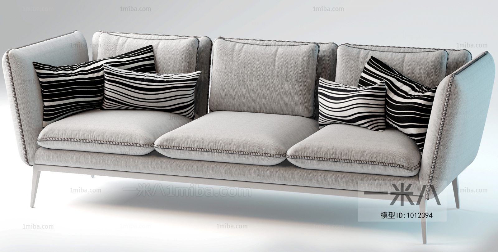 Modern Three-seat Sofa