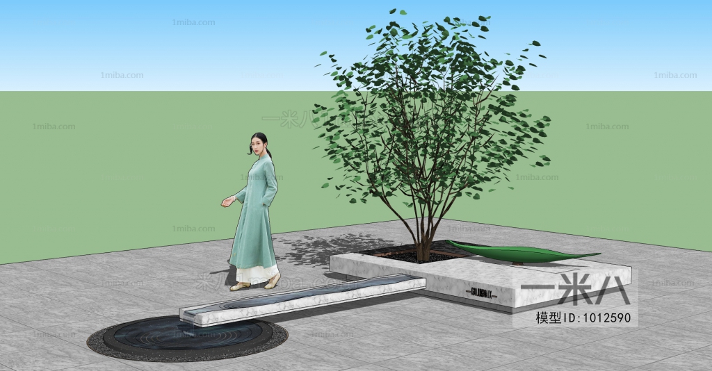 New Chinese Style Garden