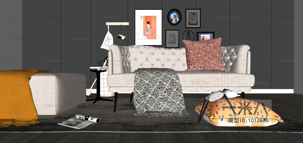 Nordic Style Sofa Combination