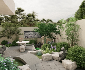 Modern Courtyard/landscape-ID:155185943