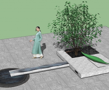 New Chinese Style Garden-ID:811522962