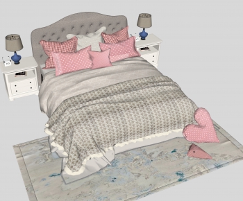 Modern Child's Bed-ID:920697939