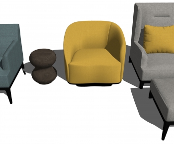 Modern Single Sofa-ID:931526902