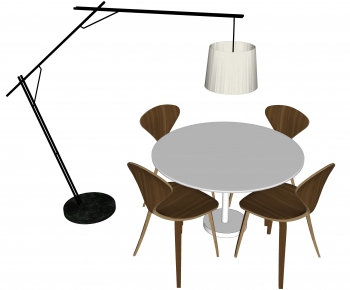 Modern Dining Table And Chairs-ID:970865969