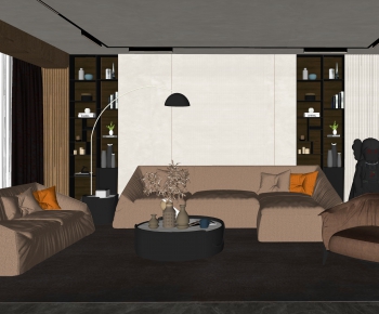 Modern A Living Room-ID:116580012