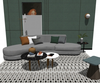 Nordic Style Sofa Combination-ID:449877028