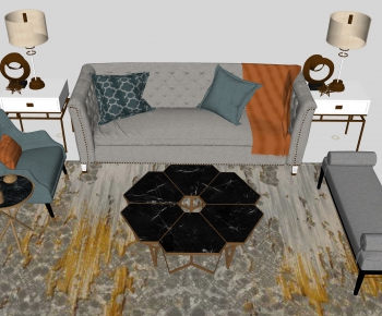 Modern Sofa Combination-ID:449594971