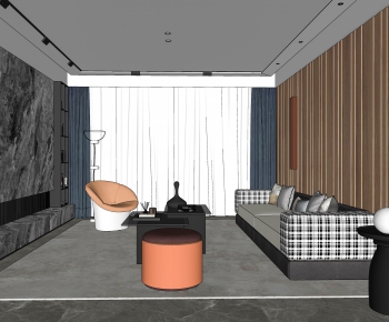 Modern A Living Room-ID:365694056