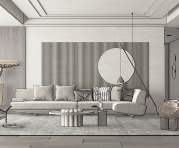 Modern A Living Room-ID:571671013