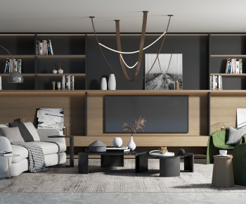 Modern A Living Room-ID:280903102