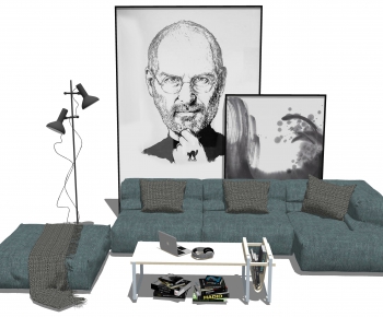 Nordic Style Sofa Combination-ID:594599261
