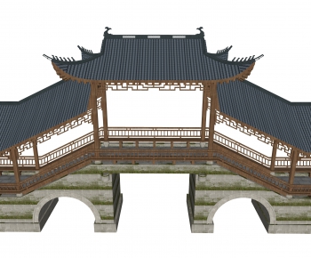 Chinese Style Ancient Architectural Buildings-ID:784181125