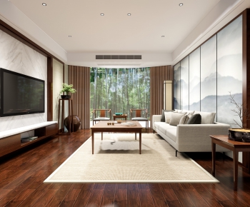 Japanese Style A Living Room-ID:578382027