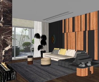 Modern A Living Room-ID:909802911