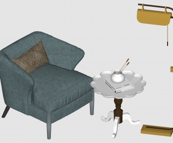 Nordic Style Single Sofa-ID:783313048