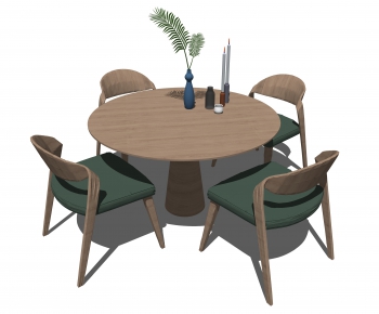 Modern Dining Table And Chairs-ID:256851919