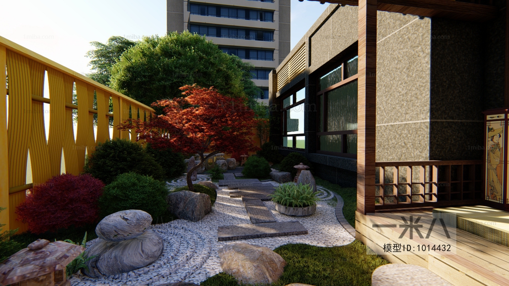 Japanese Style Courtyard/landscape