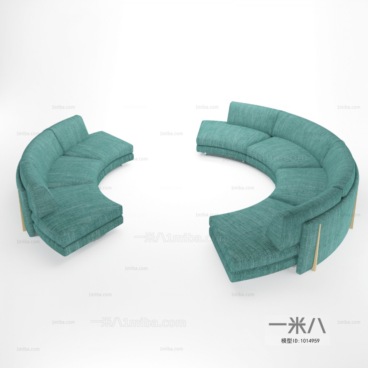 Modern Curved Sofa