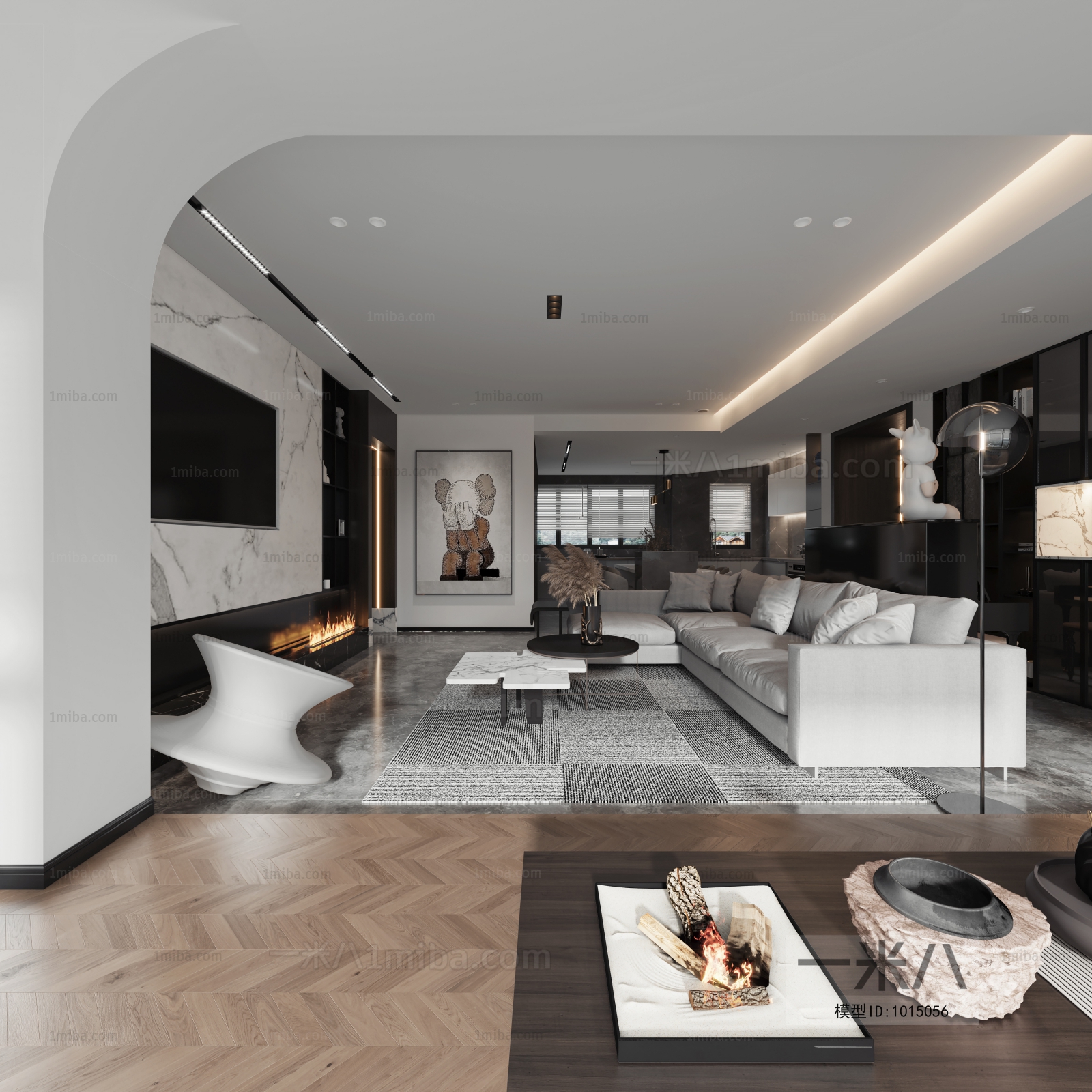 Modern A Living Room