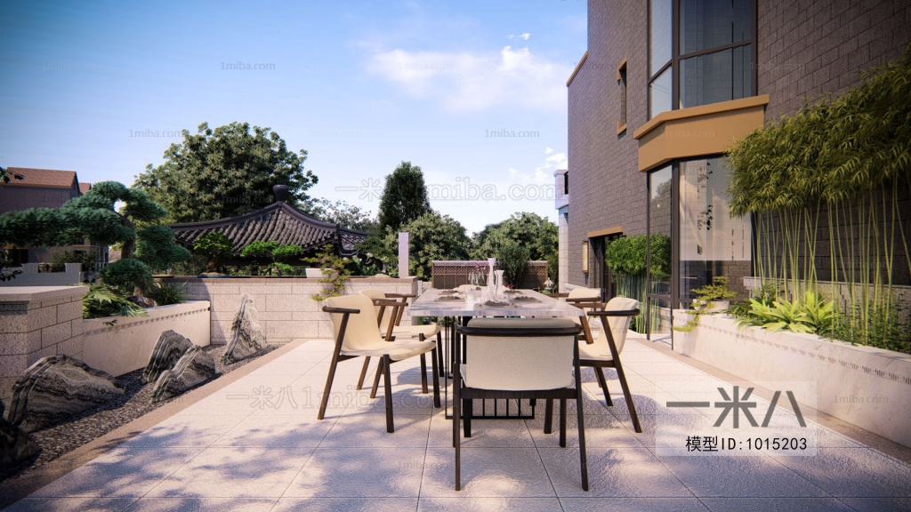 Chinese Style Courtyard/landscape