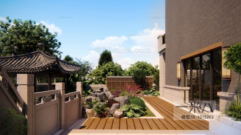 Chinese Style Courtyard/landscape