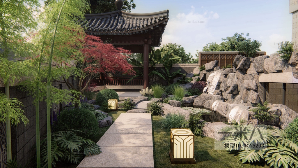 Chinese Style Courtyard/landscape