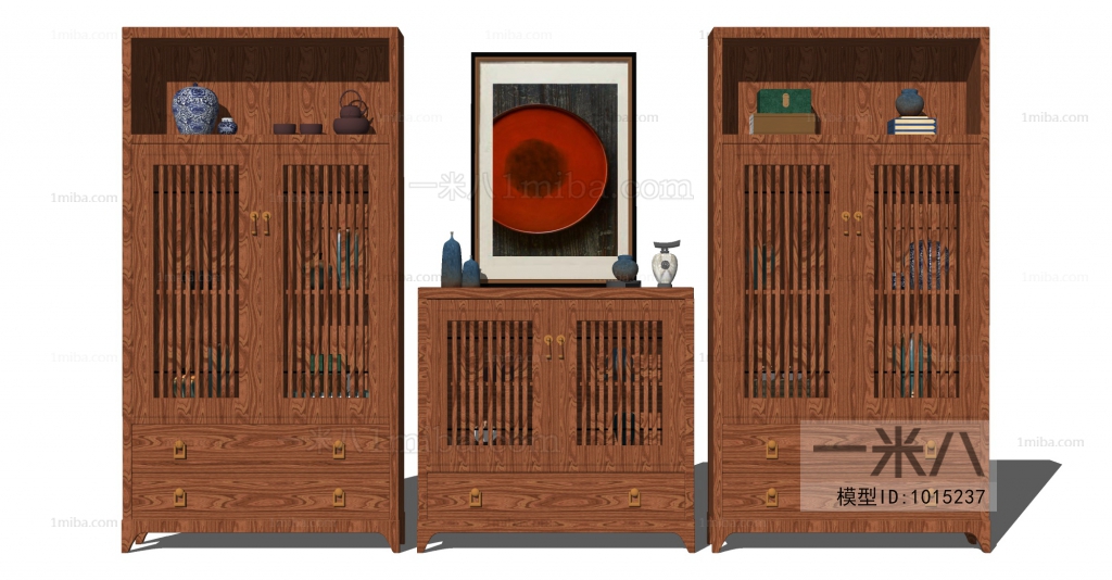 Chinese Style Decorative Cabinet