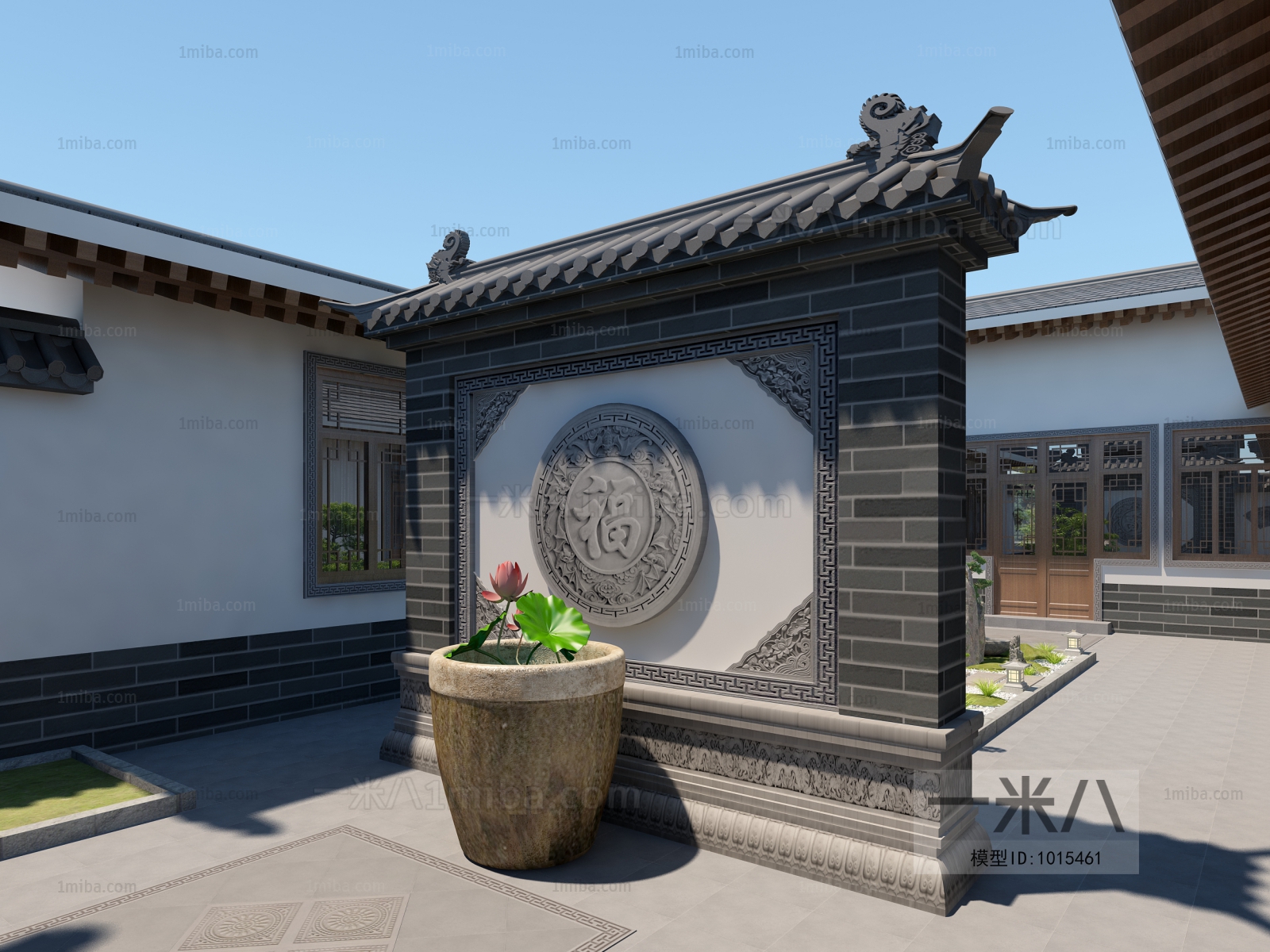 Chinese Style Courtyard/landscape