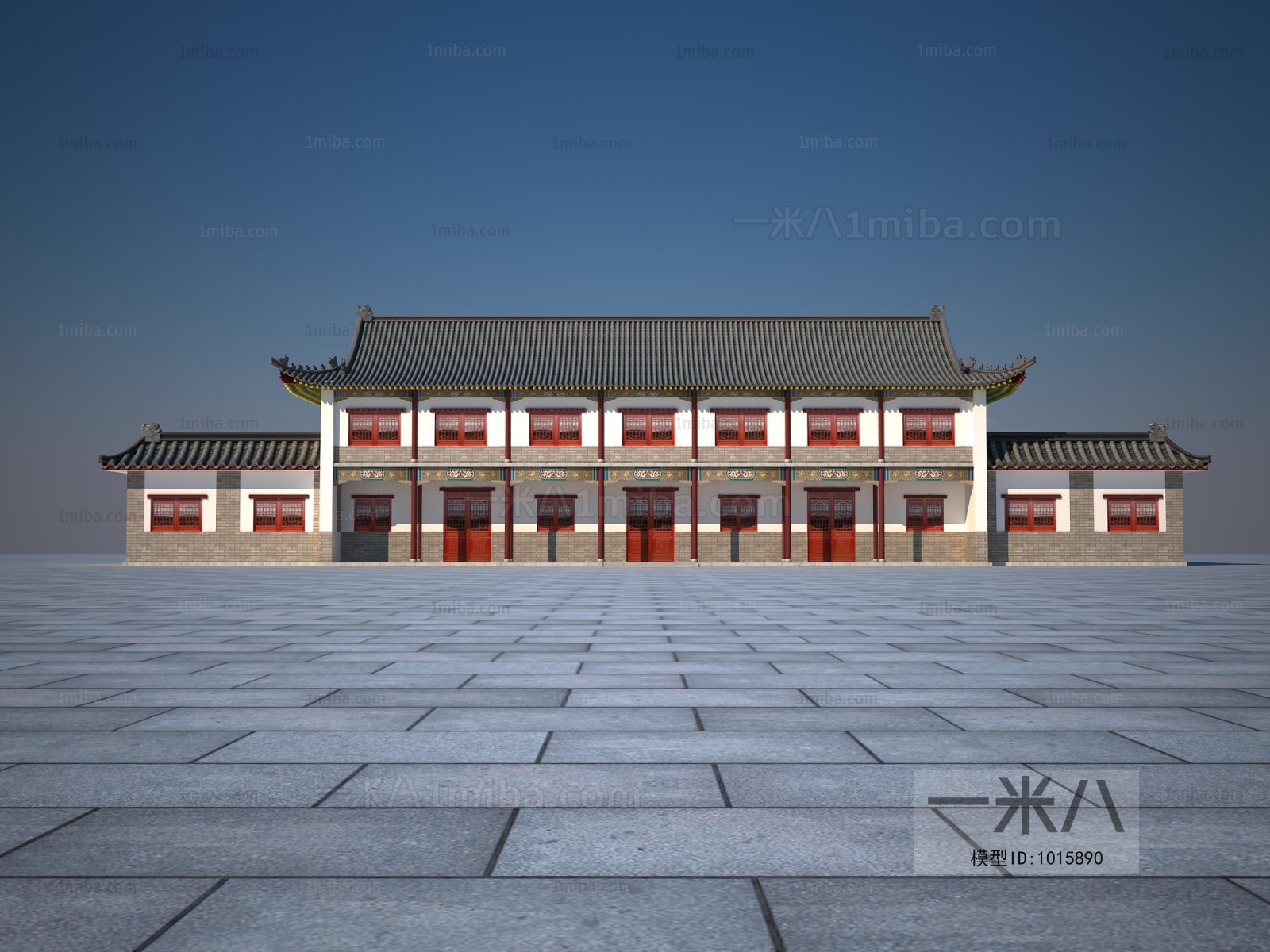 Chinese Style Ancient Architectural Buildings