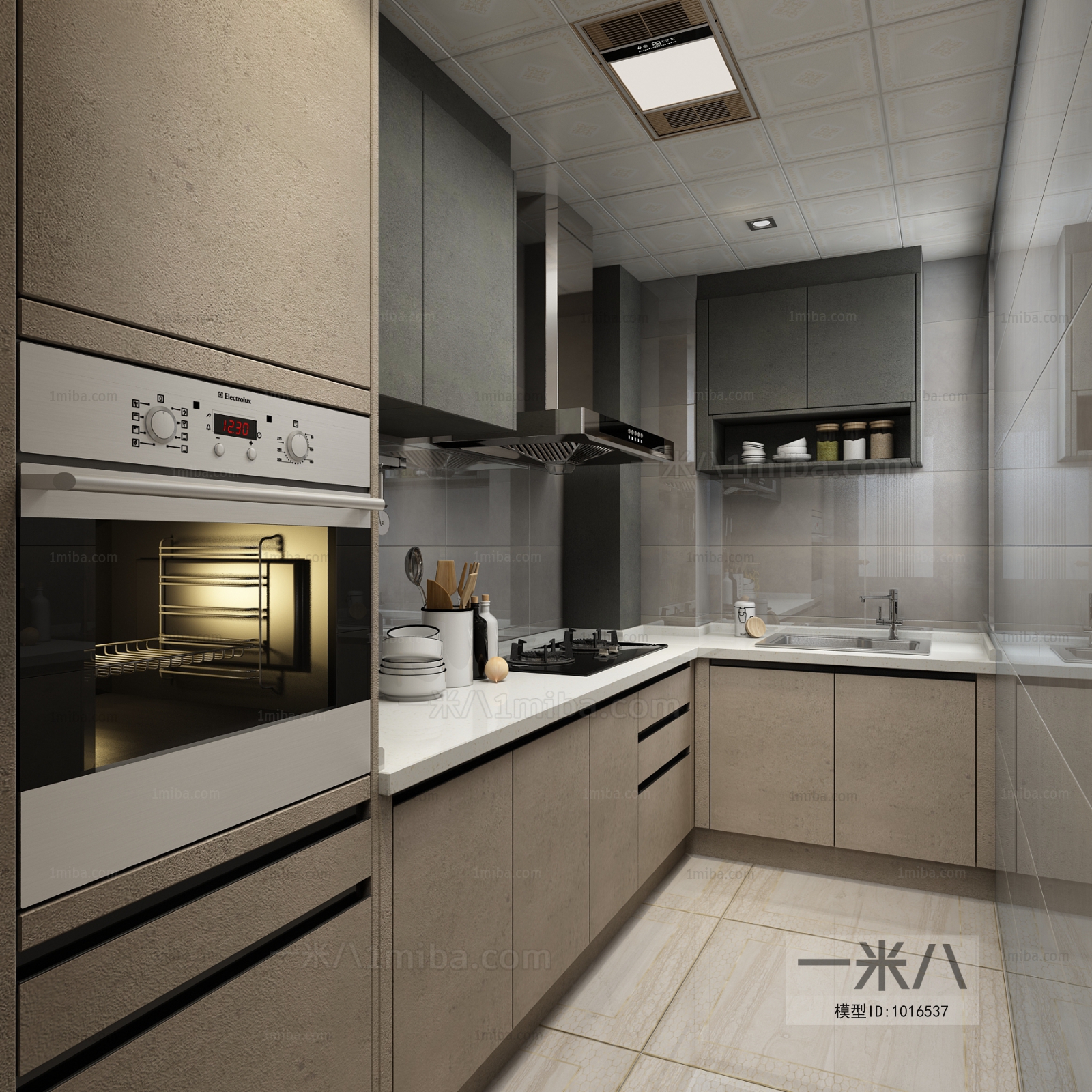 Modern The Kitchen