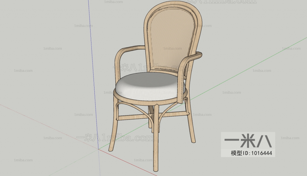 Nordic Style Single Chair