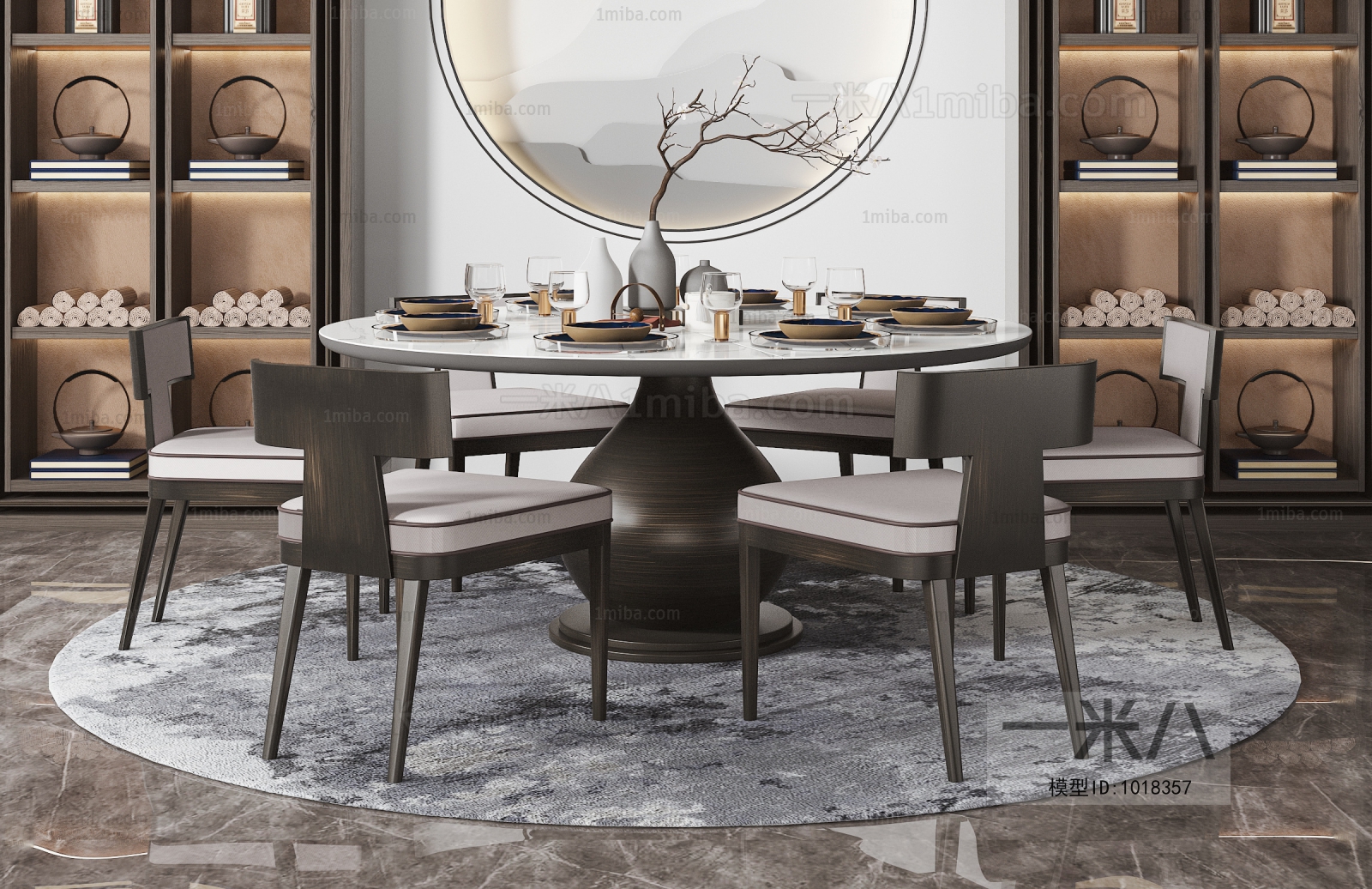 New Chinese Style Dining Table And Chairs