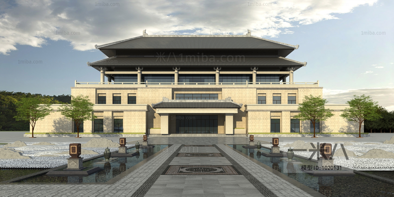 Chinese Style Building Appearance