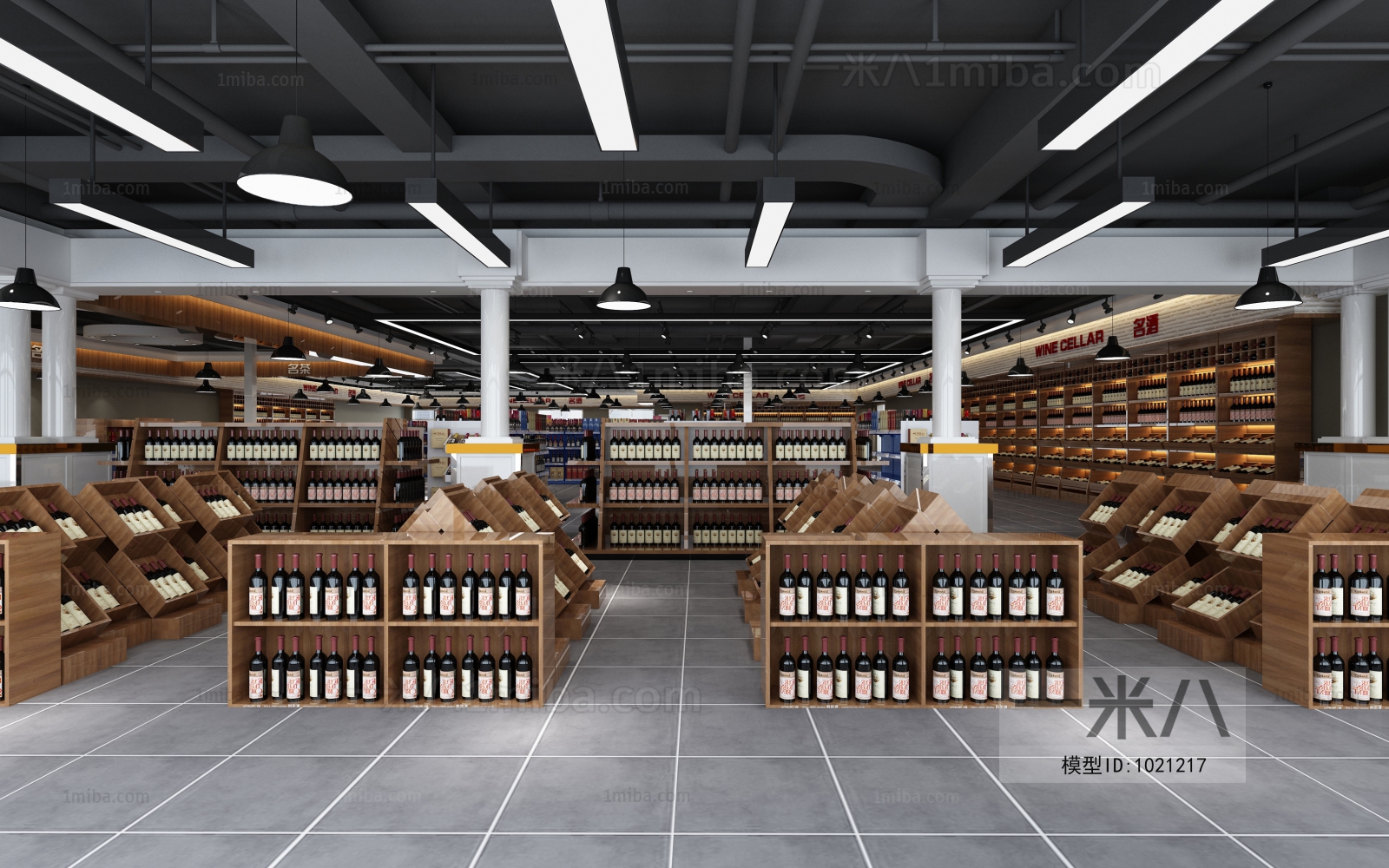 Industrial Style Retail Stores