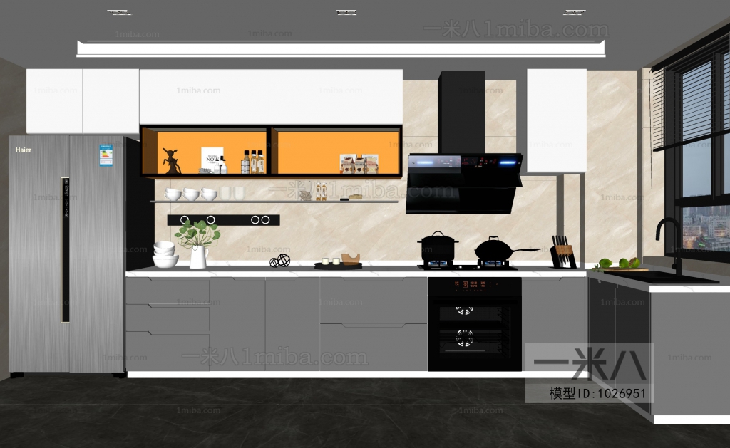 Modern The Kitchen